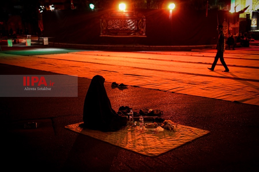   عزاداری محرم در میدان فلسطین
