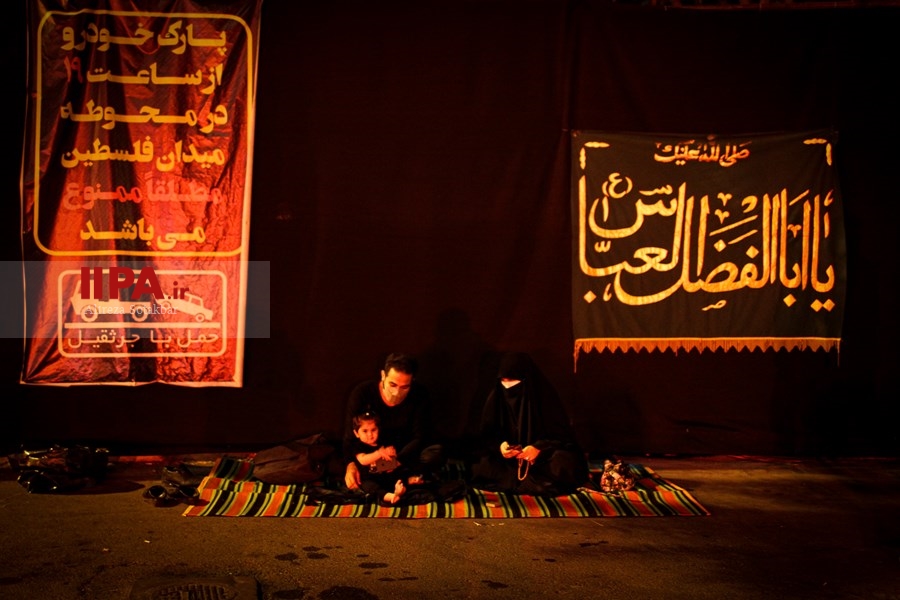   عزاداری محرم در میدان فلسطین