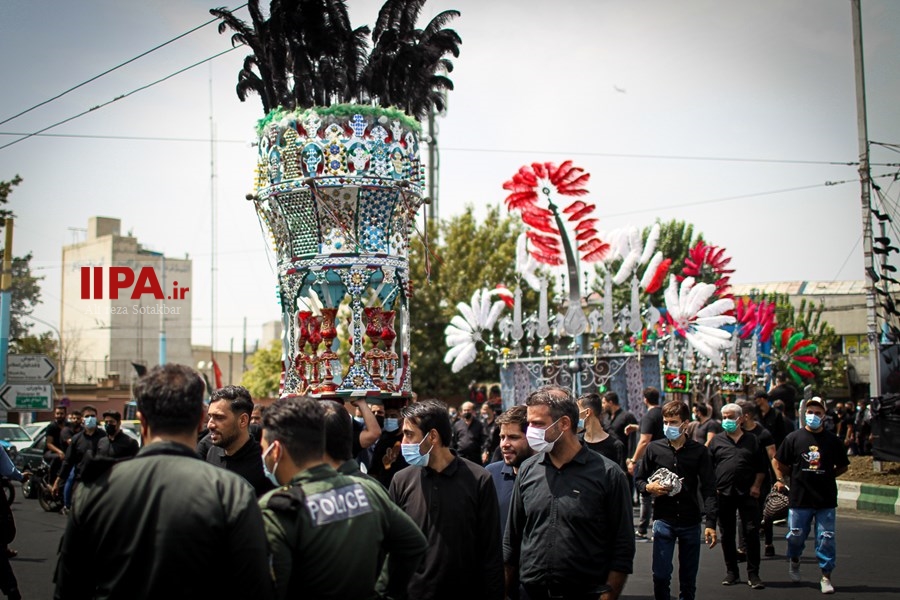   مراسم عزاداری تاسوعای حسینی در تهران 