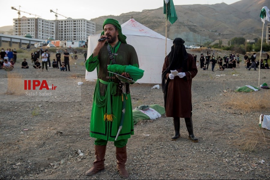   مراسم خیمه سوزان عصر عاشورا