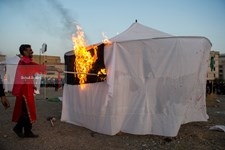   مراسم خیمه سوزان عصر عاشورا