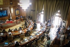   آیین معارفه علیرضا زاکانی، شهردار تهران در شورای شهر