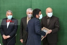   مراسم تجلیل رئیس مجلس از مدال آوران المپیک