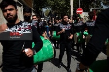   راهپیمایی جا ماندگان اربعین در غرب تهران