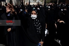   راهپیمایی جا ماندگان اربعین در غرب تهران