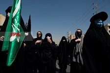   راهپیمایی جا ماندگان اربعین در غرب تهران
