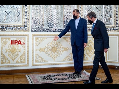 دیدار رافائل گروسی با حسین امیرعبداللهیان