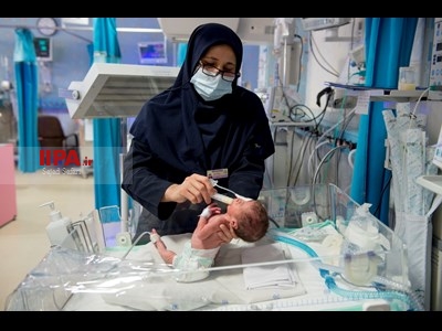 بخش مراقبت های ویژه نوزادان بیمارستان مهدیه تهران