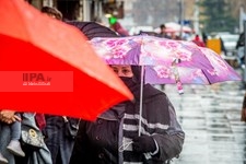   باران پاییزی در تهران