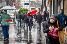  باران پاییزی در تهران