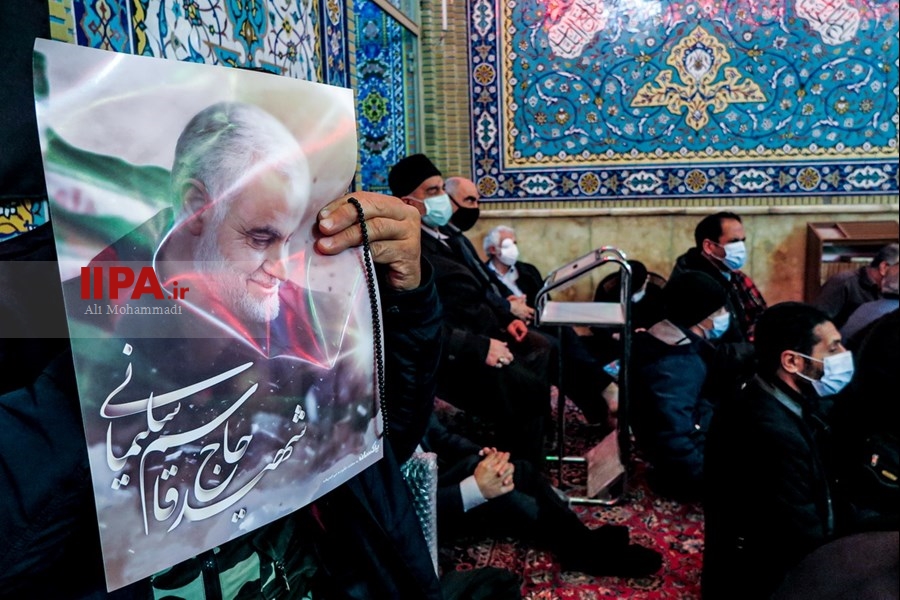   بزرگداشت یاد سردار سلیمانی در بازار تهران
