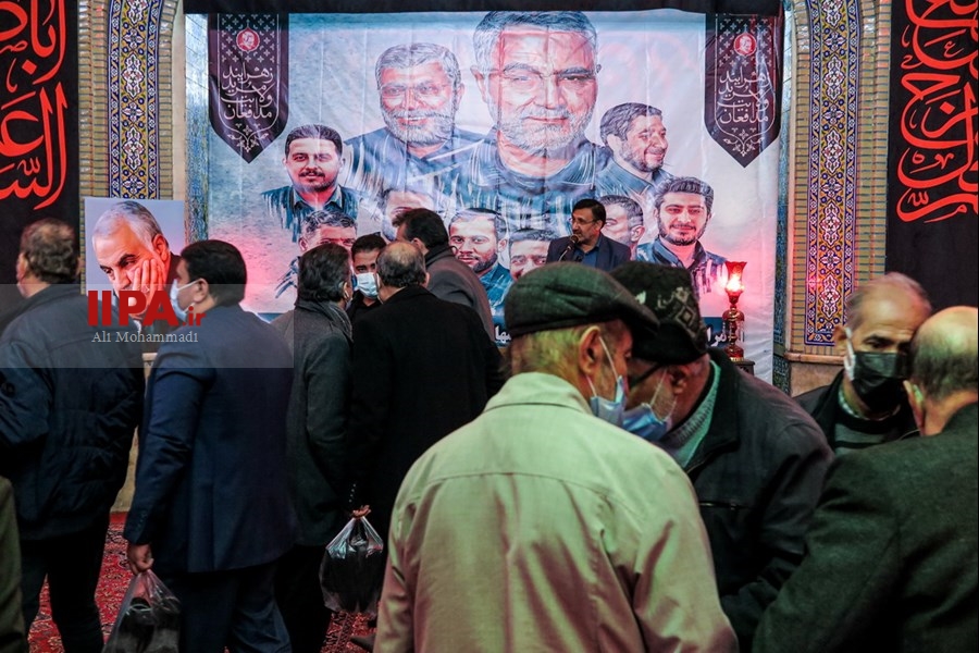   بزرگداشت یاد سردار سلیمانی در بازار تهران