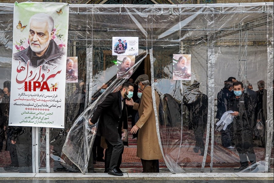   بزرگداشت یاد سردار سلیمانی در بازار تهران