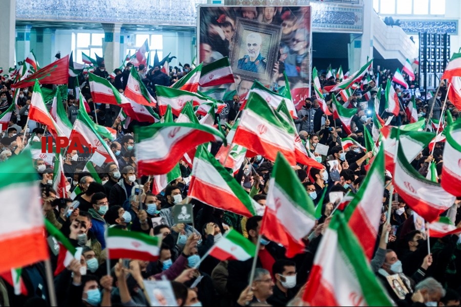   مراسم دومین سالگرد شهادت سردار سلیمانی در مصلی تهران