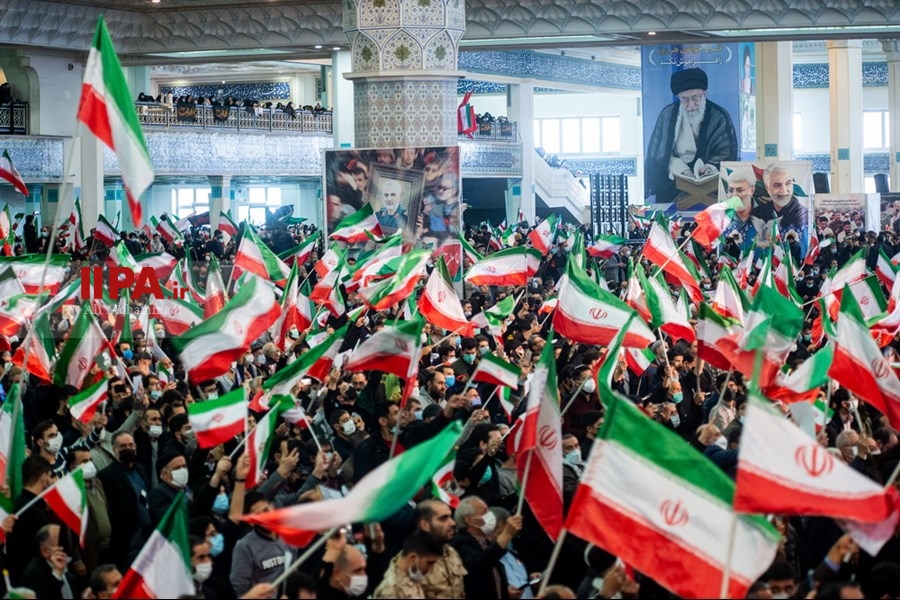   مراسم دومین سالگرد شهادت سردار سلیمانی در مصلی تهران