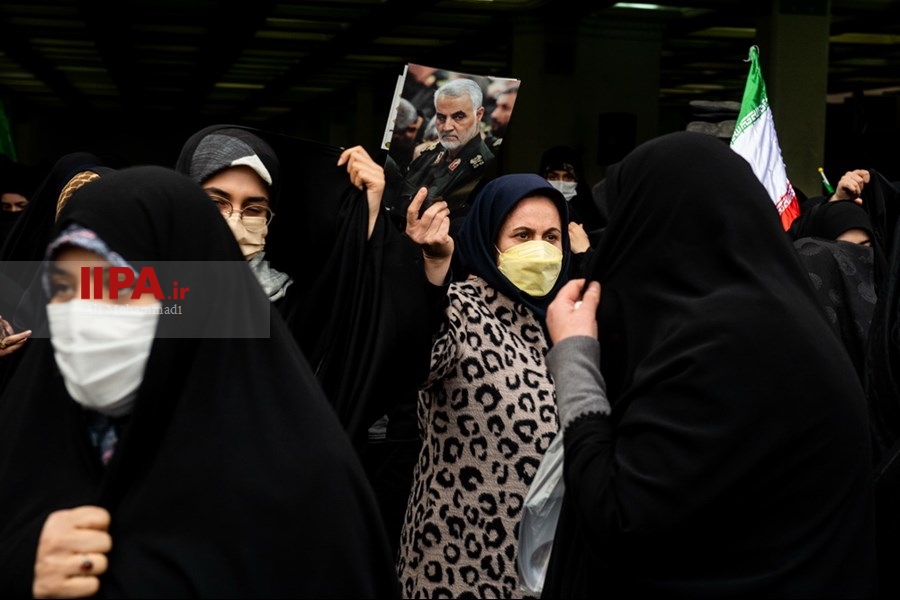   مراسم دومین سالگرد شهادت سردار سلیمانی در مصلی تهران
