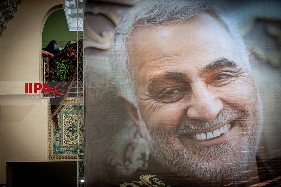   مراسم دومین سالگرد شهادت سردار سلیمانی در مصلی تهران
