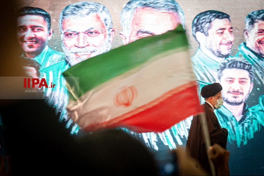   مراسم دومین سالگرد شهادت سردار سلیمانی در مصلی تهران