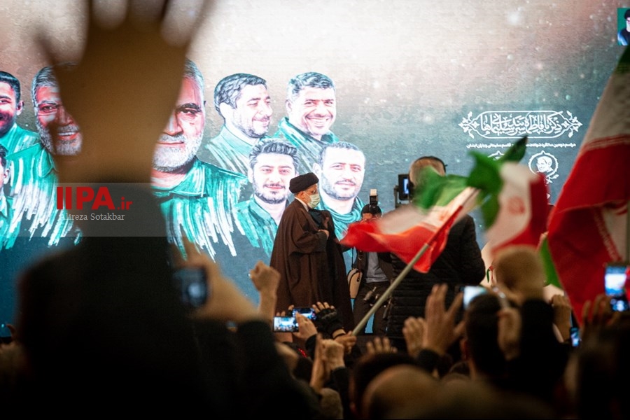   مراسم دومین سالگرد شهادت سردار سلیمانی در مصلی تهران