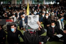   مراسم دومین سالگرد شهادت سردار سلیمانی در مصلی تهران
