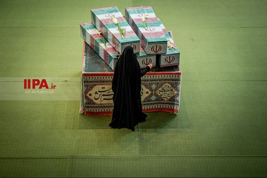   وداع با ۱۵۰ شهید گمنام 