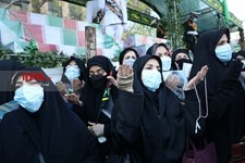   تشییع پیکرهای ۱۵۰ شهید گمنام  دفاع مقدس در تهران