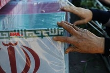   تشییع پیکرهای ۱۵۰ شهید گمنام  دفاع مقدس در تهران