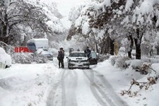   بارش برف در سنندج