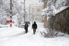   بارش برف در سنندج
