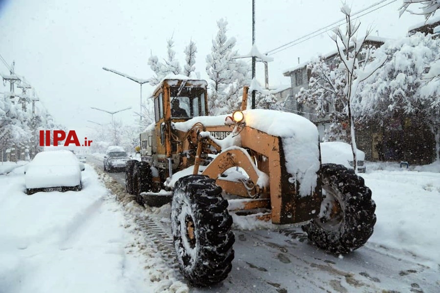   بارش برف در سنندج