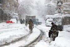   بارش برف در سنندج