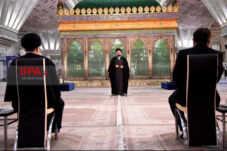   تجدید میثاق رئیس جمهور و هیات دولت با آرمان های امام خمینی (ره) و شهدای انقلاب