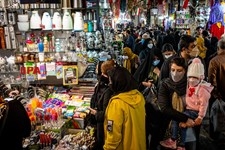    ازدحام  بازار تهران در آستانه سال نو 1401