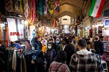    ازدحام  بازار تهران در آستانه سال نو 1401