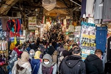    ازدحام  بازار تهران در آستانه سال نو 1401