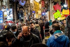    ازدحام  بازار تهران در آستانه سال نو 1401
