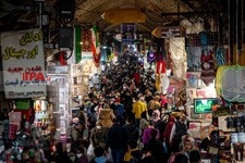    ازدحام  بازار تهران در آستانه سال نو 1401