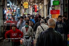    ازدحام  بازار تهران در آستانه سال نو 1401