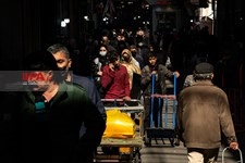    ازدحام  بازار تهران در آستانه سال نو 1401