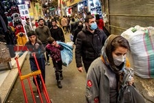    ازدحام  بازار تهران در آستانه سال نو 1401