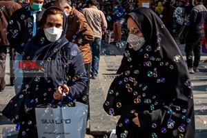 ازدحام  بازار تهران در آستانه سال نو 1401