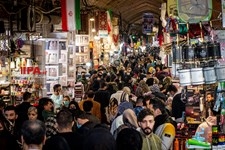    ازدحام  بازار تهران در آستانه سال نو 1401