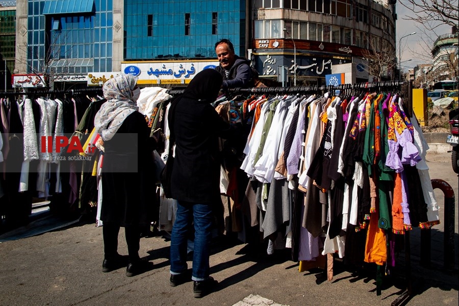   دستفروشان  میدان هفت تیر 