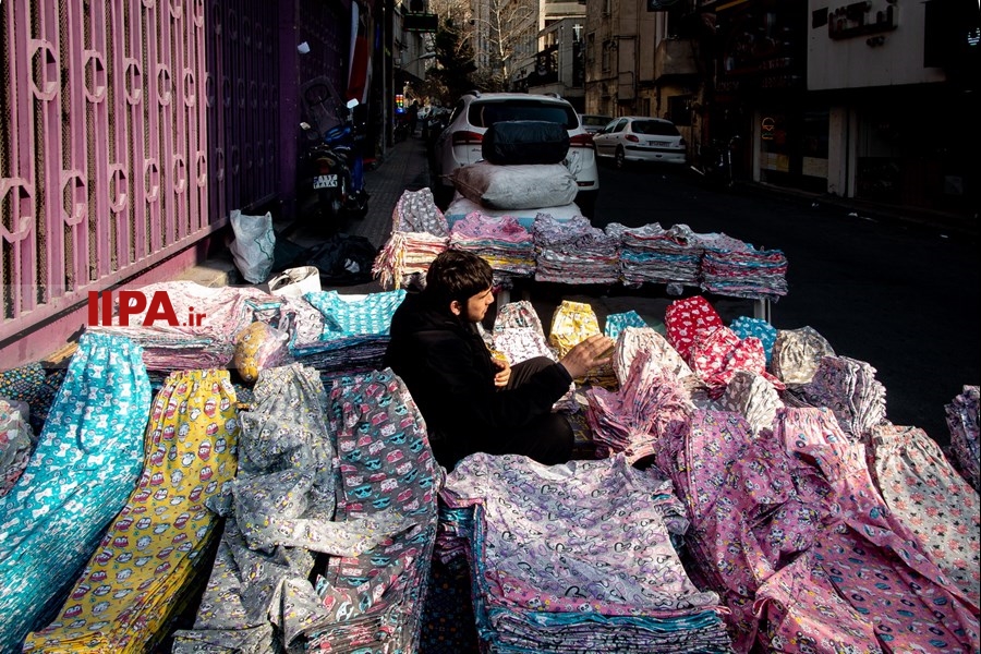   دستفروشان  میدان هفت تیر 