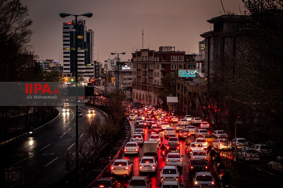   ترافیک در آخرین روزهای اسفند
