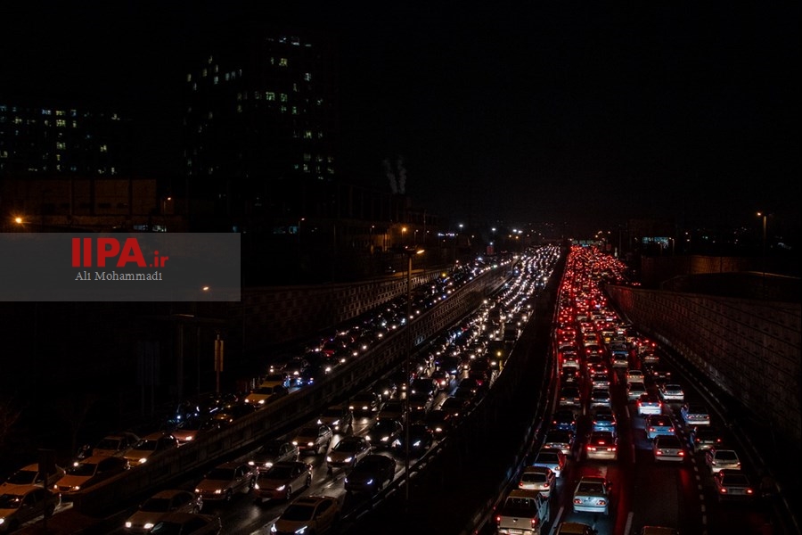   ترافیک در آخرین روزهای اسفند