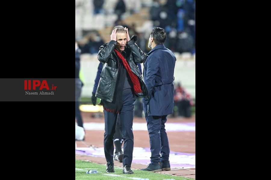   دیدار تیم های فوتبال پرسپولیس و استقلال