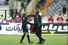   دیدار تیم های فوتبال پرسپولیس و استقلال