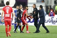   دیدار تیم های فوتبال پرسپولیس و استقلال