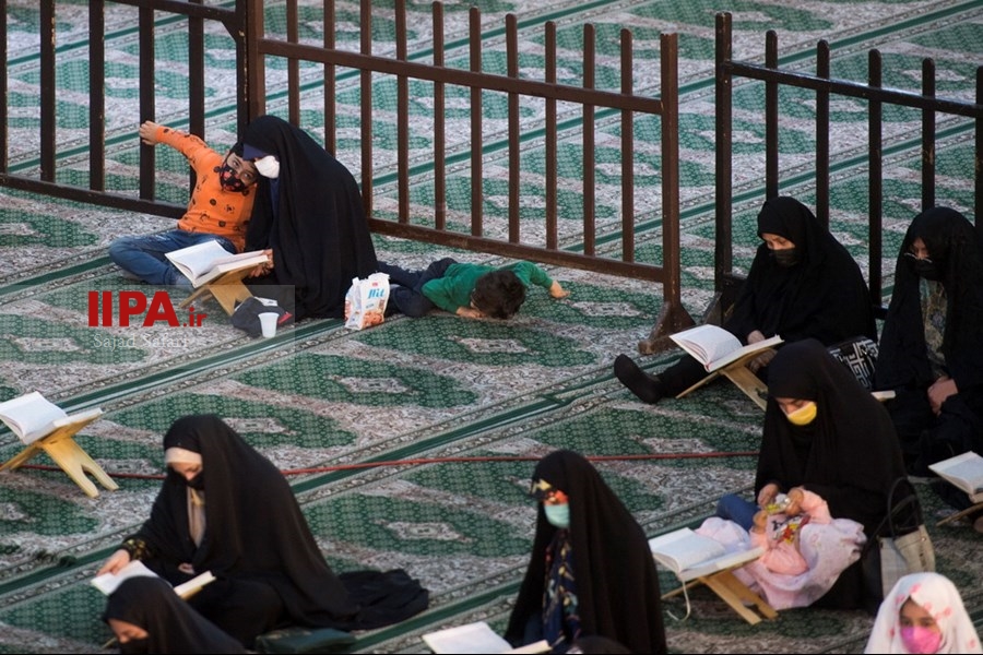   مراسم جزء خوانی قرآن کریم در حرم حضرت عبدالعظیم حسنی